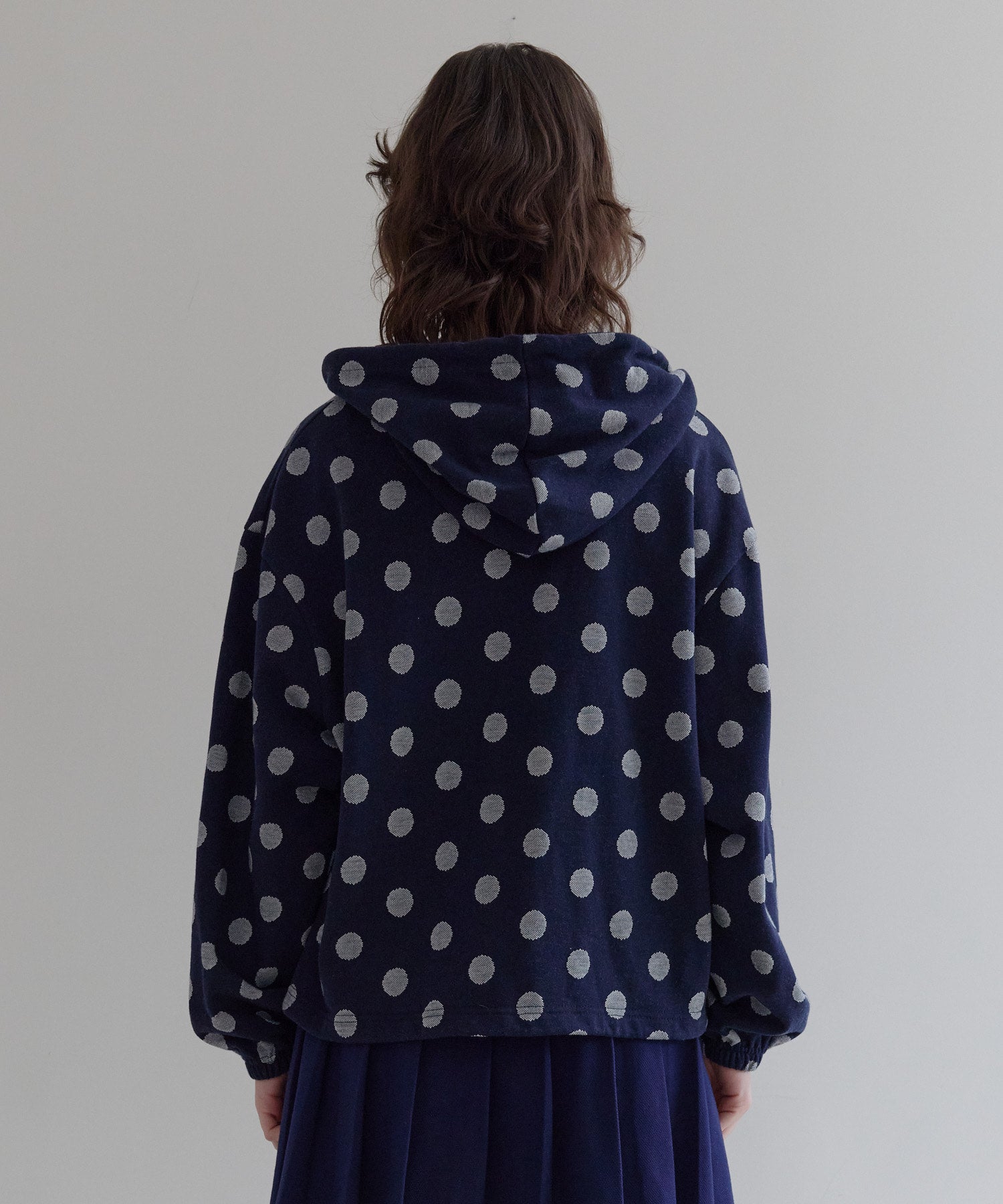 [Rei同款🎀] funfromfun FRILL HEART HOODIE DOT / 2COLORS