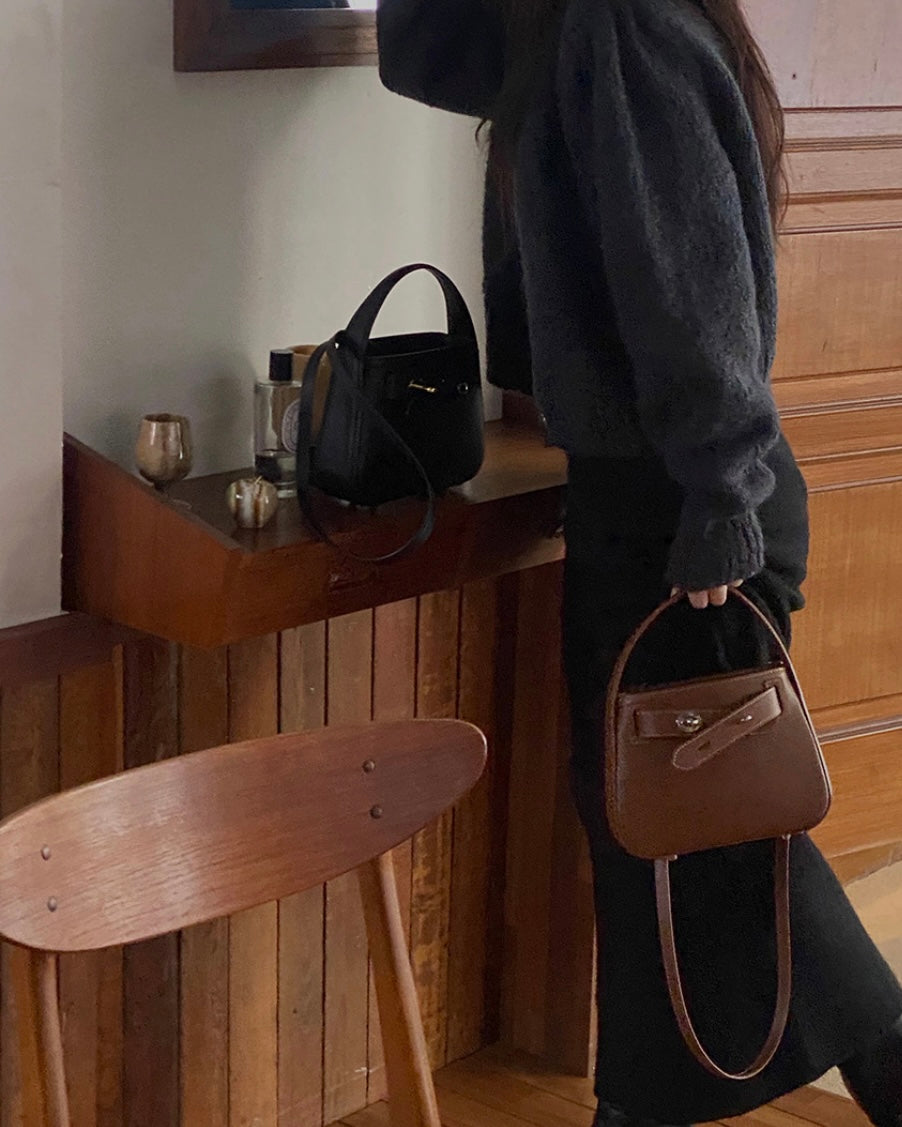 [100%牛皮] THE OFTN TILT / TEDDY BROWN S