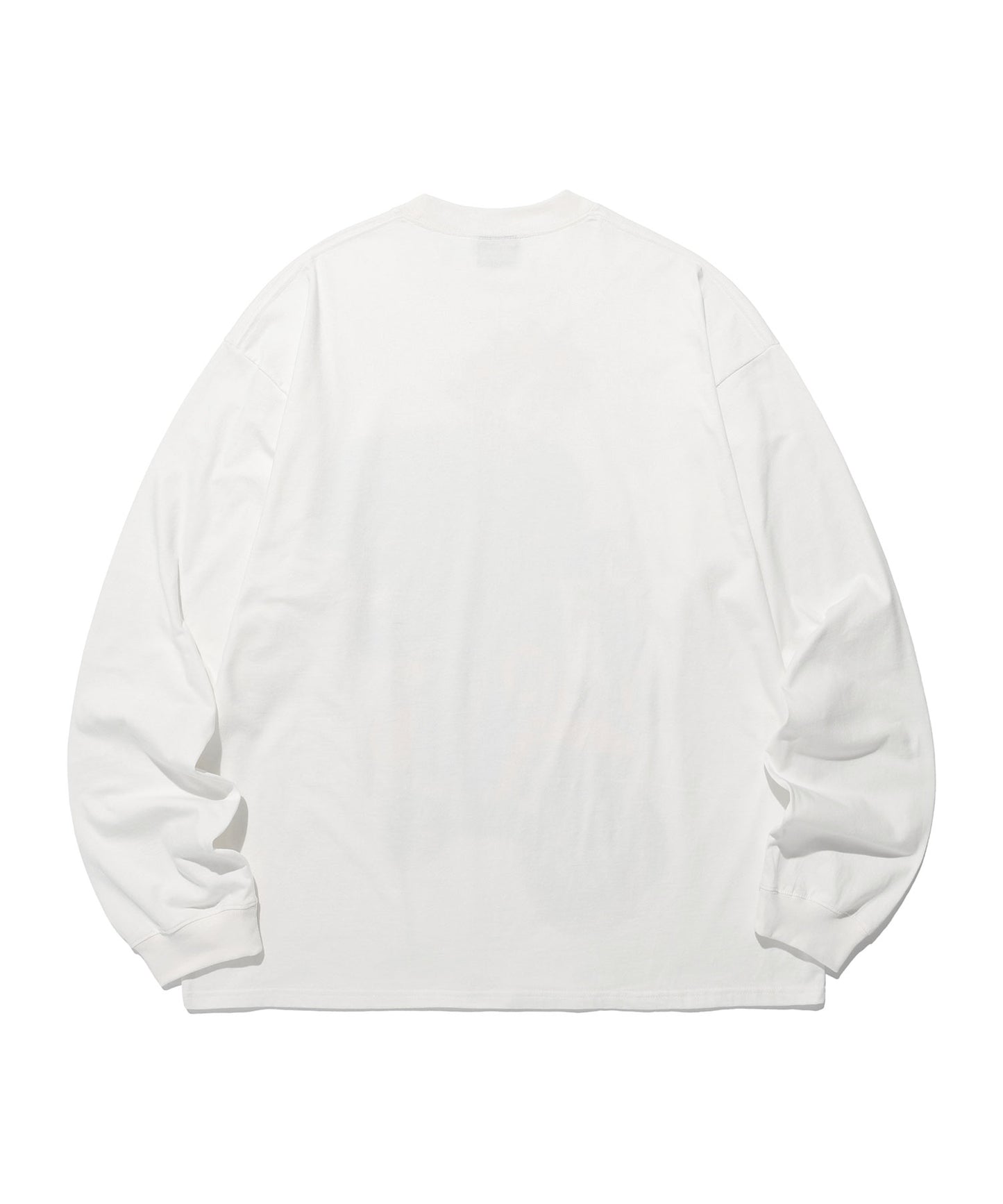 niceghostclub MOTORCYCLE BLUE BOY BIG BIG L/S TEE [WHITE]