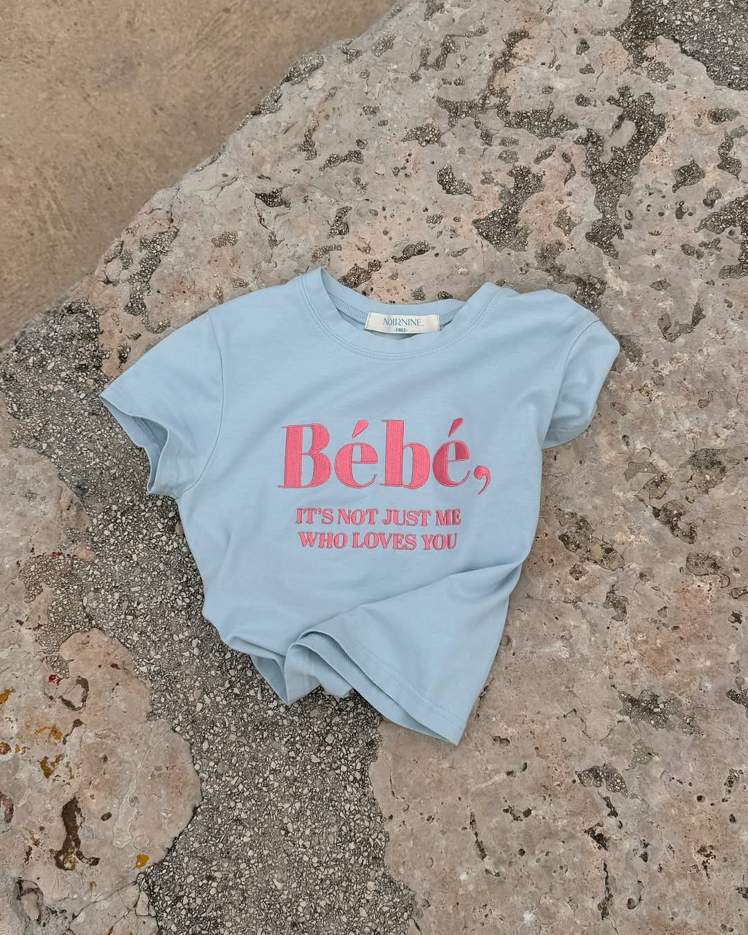 NOIRNINE Bébé Crop T-shirts / 5colors