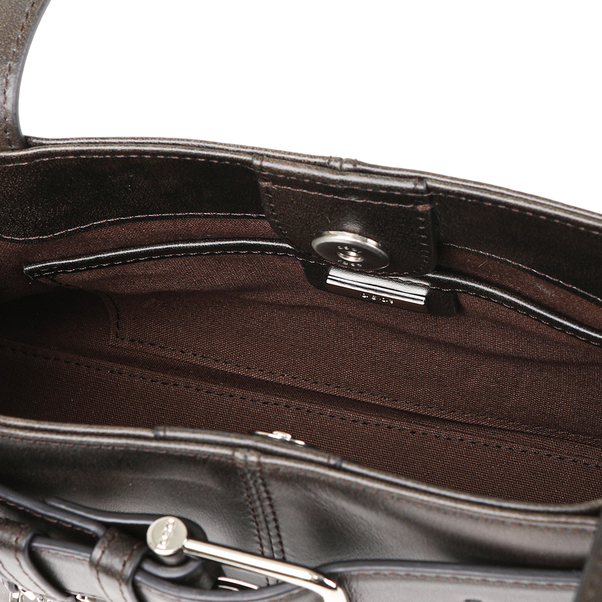 OSOI SHOULDER BROCLE MINI / STAIN BROWN