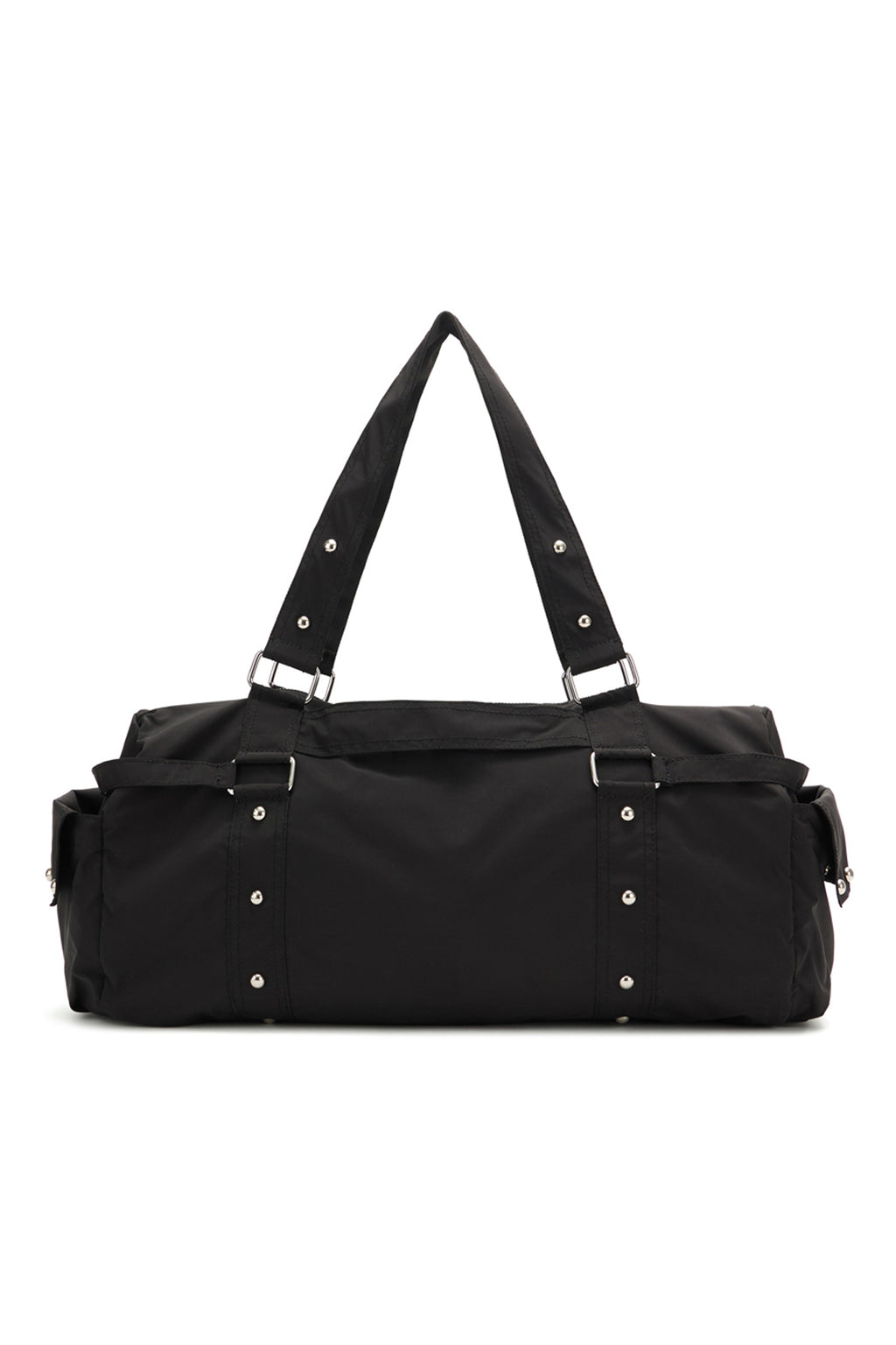 DEINET LOGO DUFFLE BAG IN BLACK