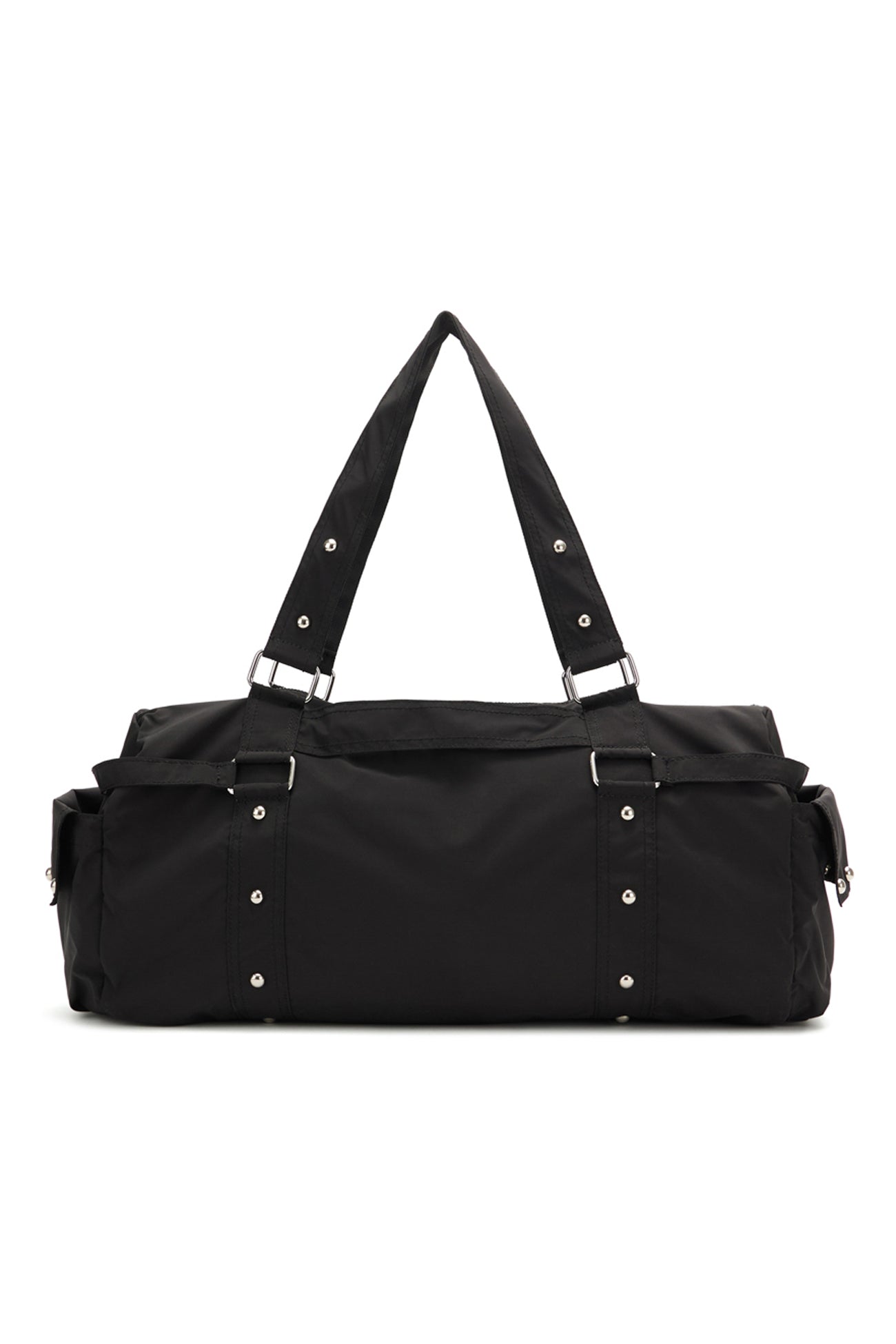 DEINET LOGO DUFFLE BAG IN BLACK