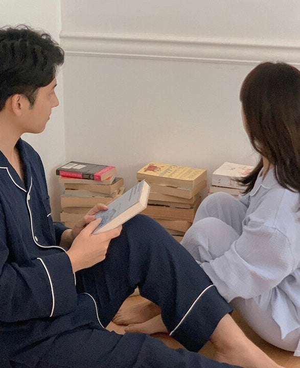 [韓國售出16,000+⭐️] J'eu Seven Days Cotton Pajama Set 7colors