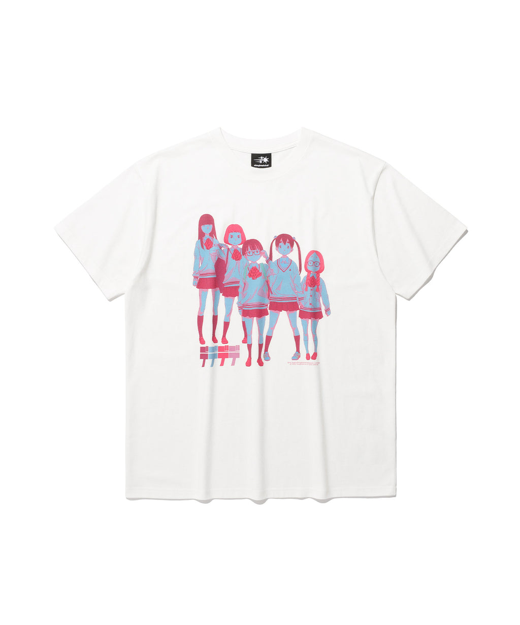niceghostclub DEDEDEDE KEITA OBA TEE [WHITE]