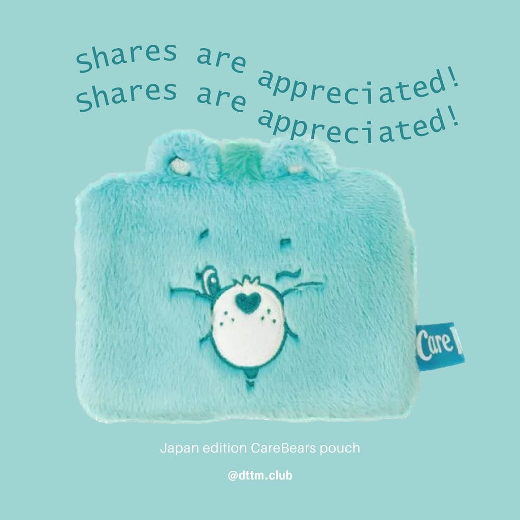 [現貨] 日版正貨🇯🇵 CareBears Pouch / 3colors
