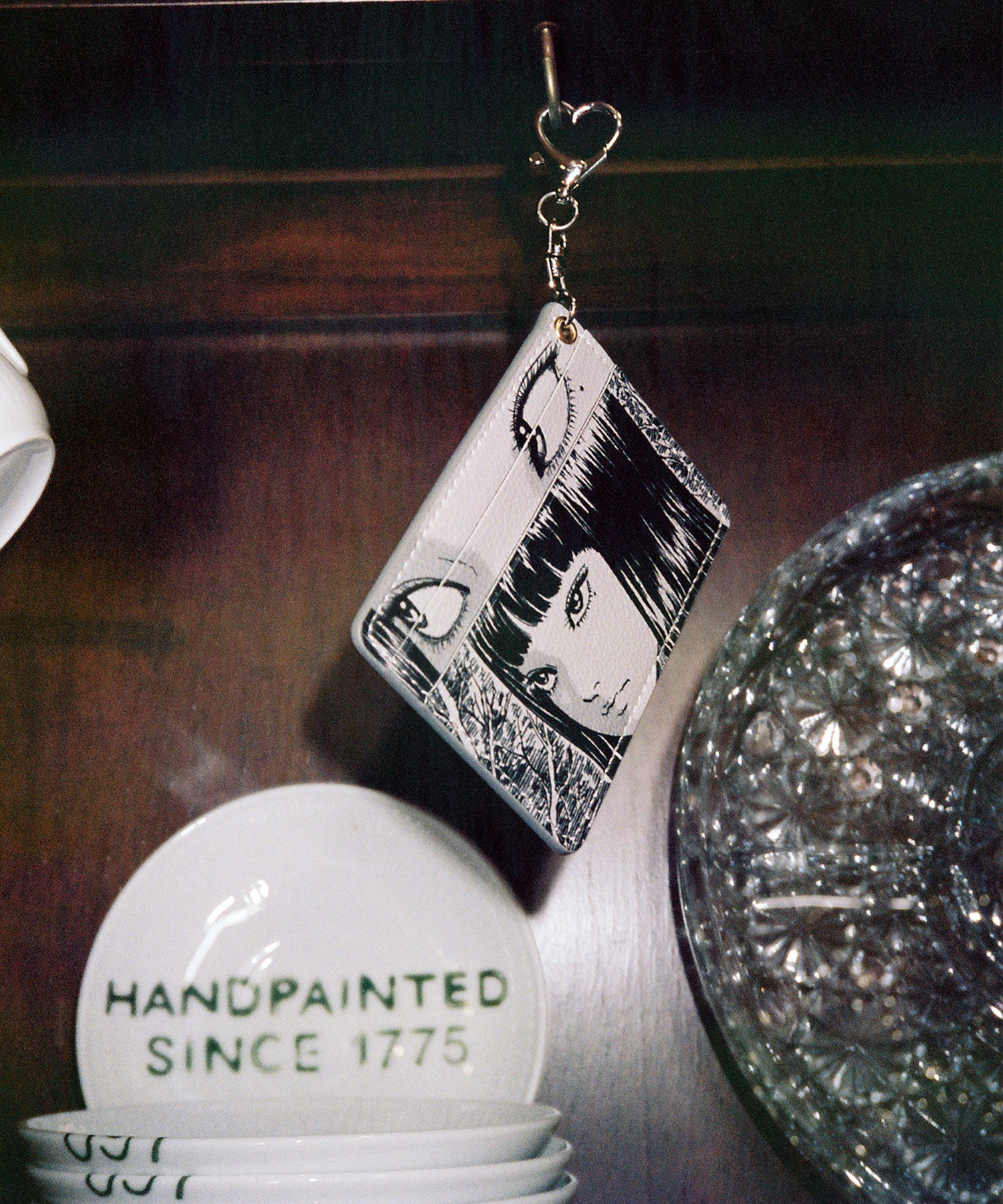 niceghostclub junji ito maniac tomie card wallet [grey]