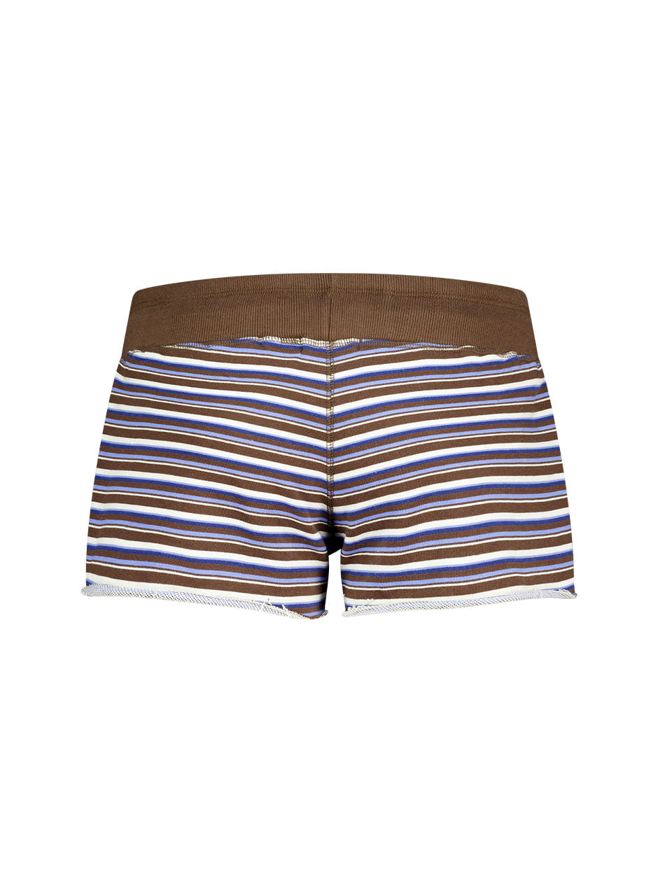 CALIE BABE STRIPE SHORTS BROWN