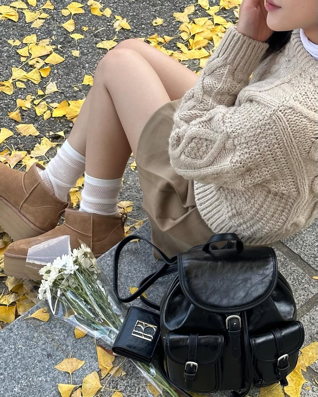 AHOHA Leather Keepin Bag Backpack / 5colors