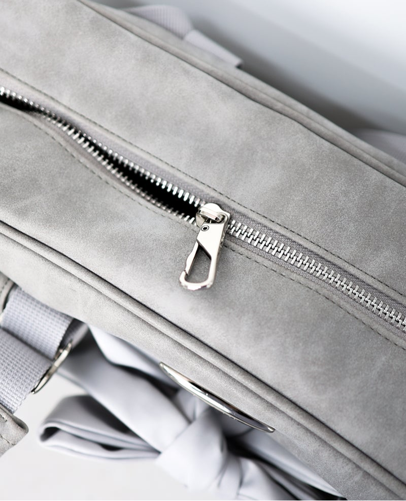 siweol Bow Pottie Bag - grey