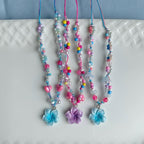 abbie.acc Floral Shine Necklace / 5colors