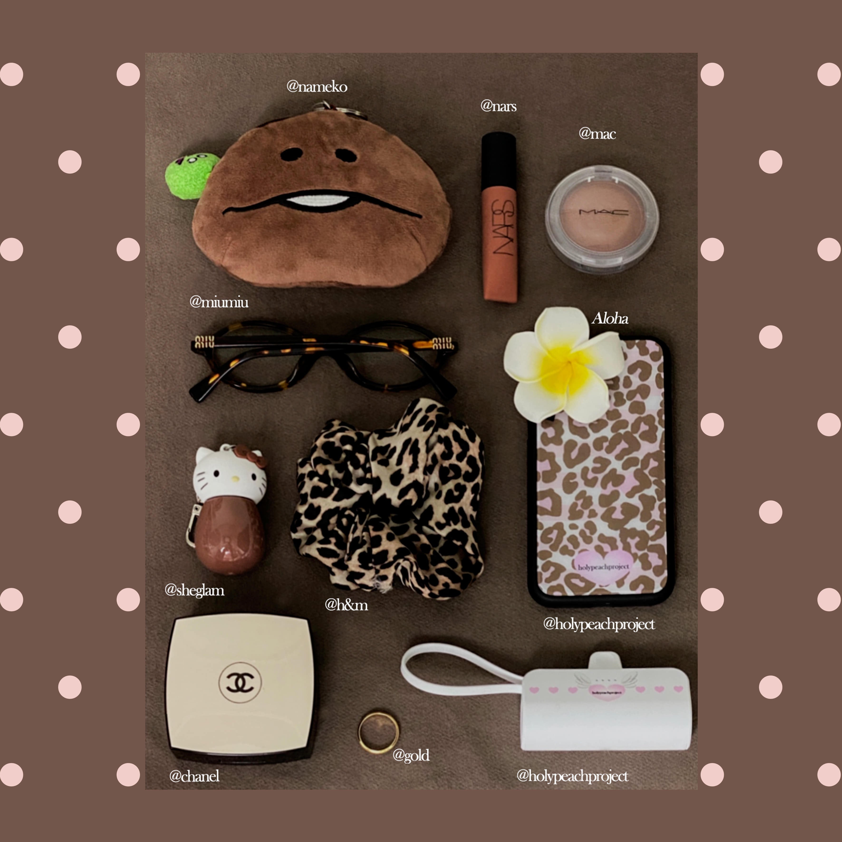 Leopard Glass Bumper iPhone Case - Caramel