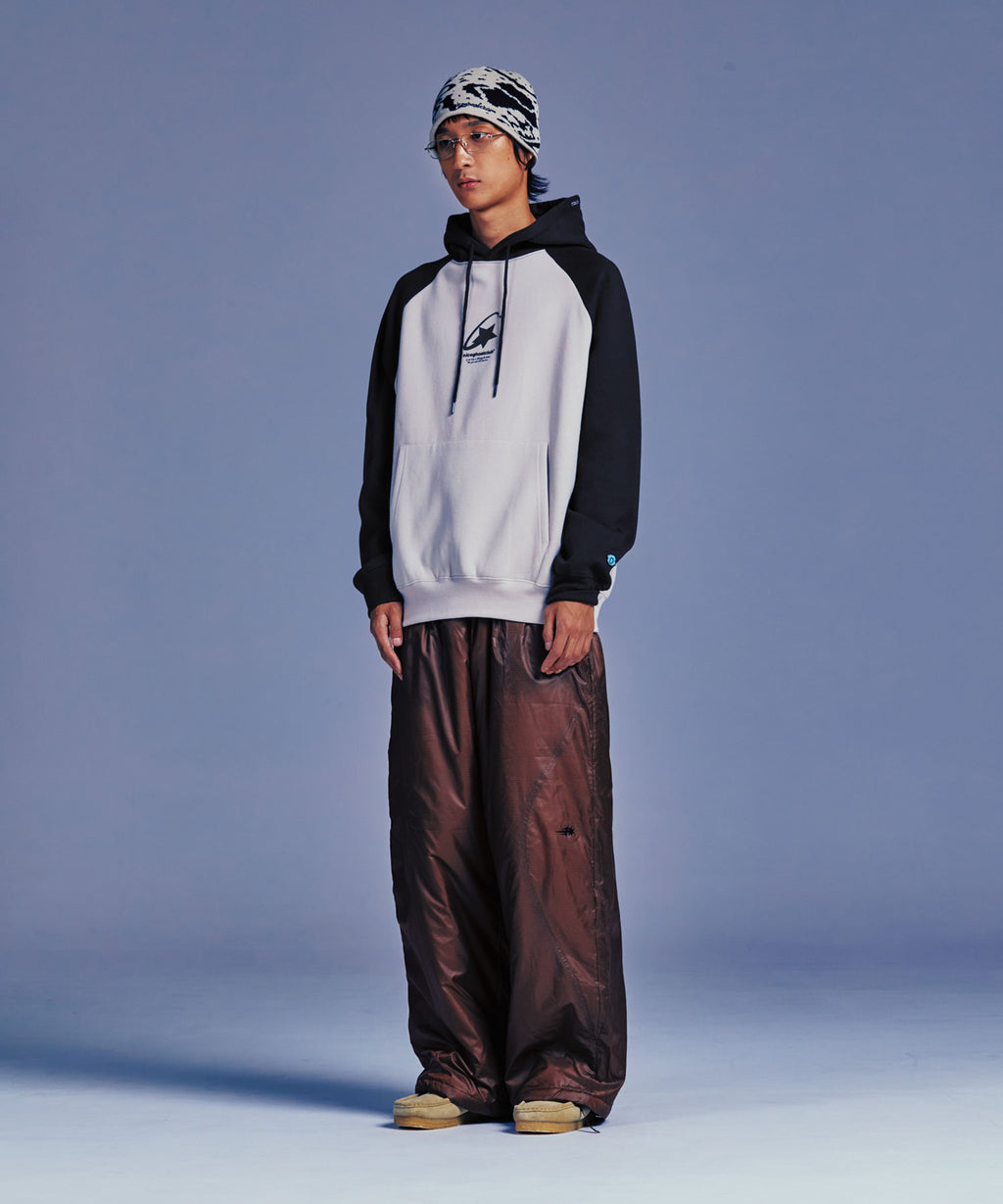 niceghostclub SHOOTING STAR LOGO HOODIE [BEIGE]