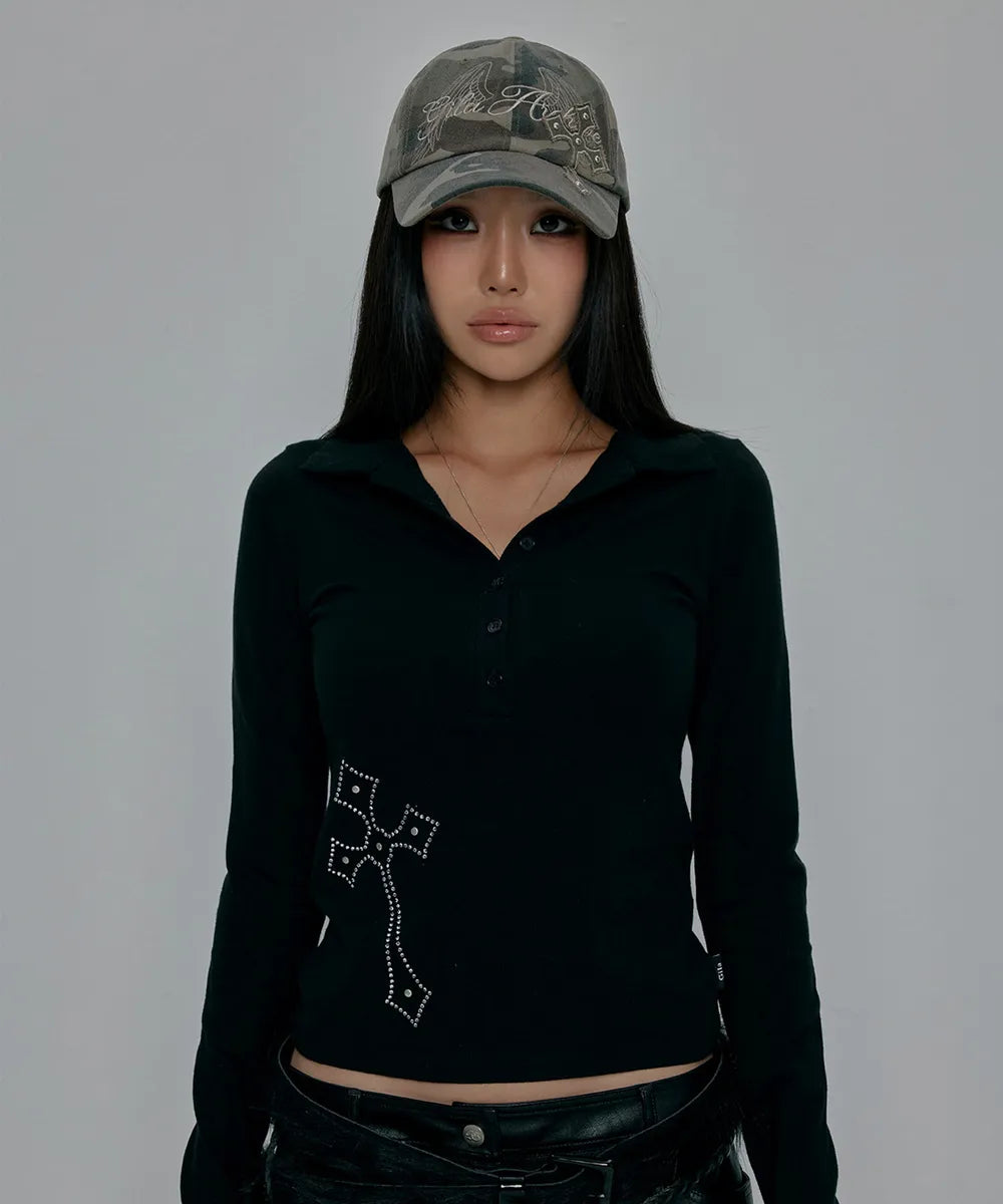 CROSS PATCHED WING BALLCAP_CAMO
