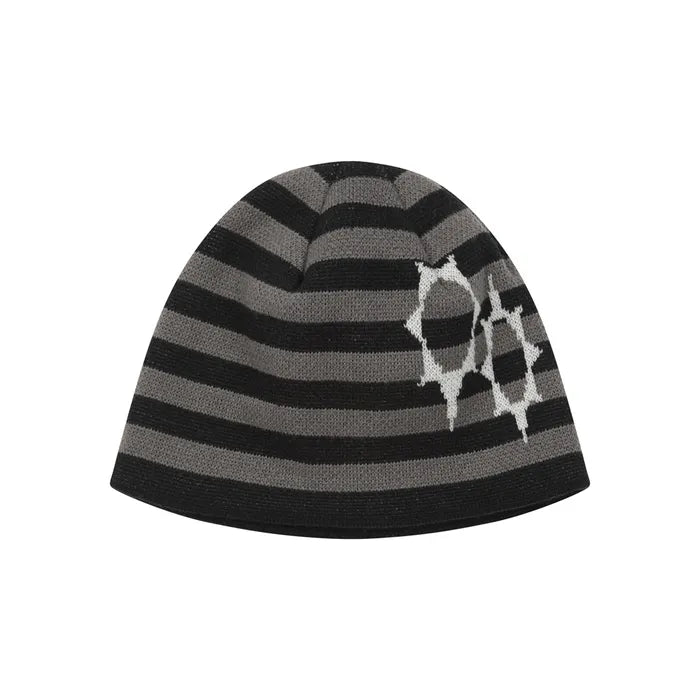 LSC Symbol Logo Stripe Beanie Black