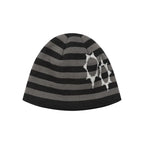 LSC Symbol Logo Stripe Beanie Black