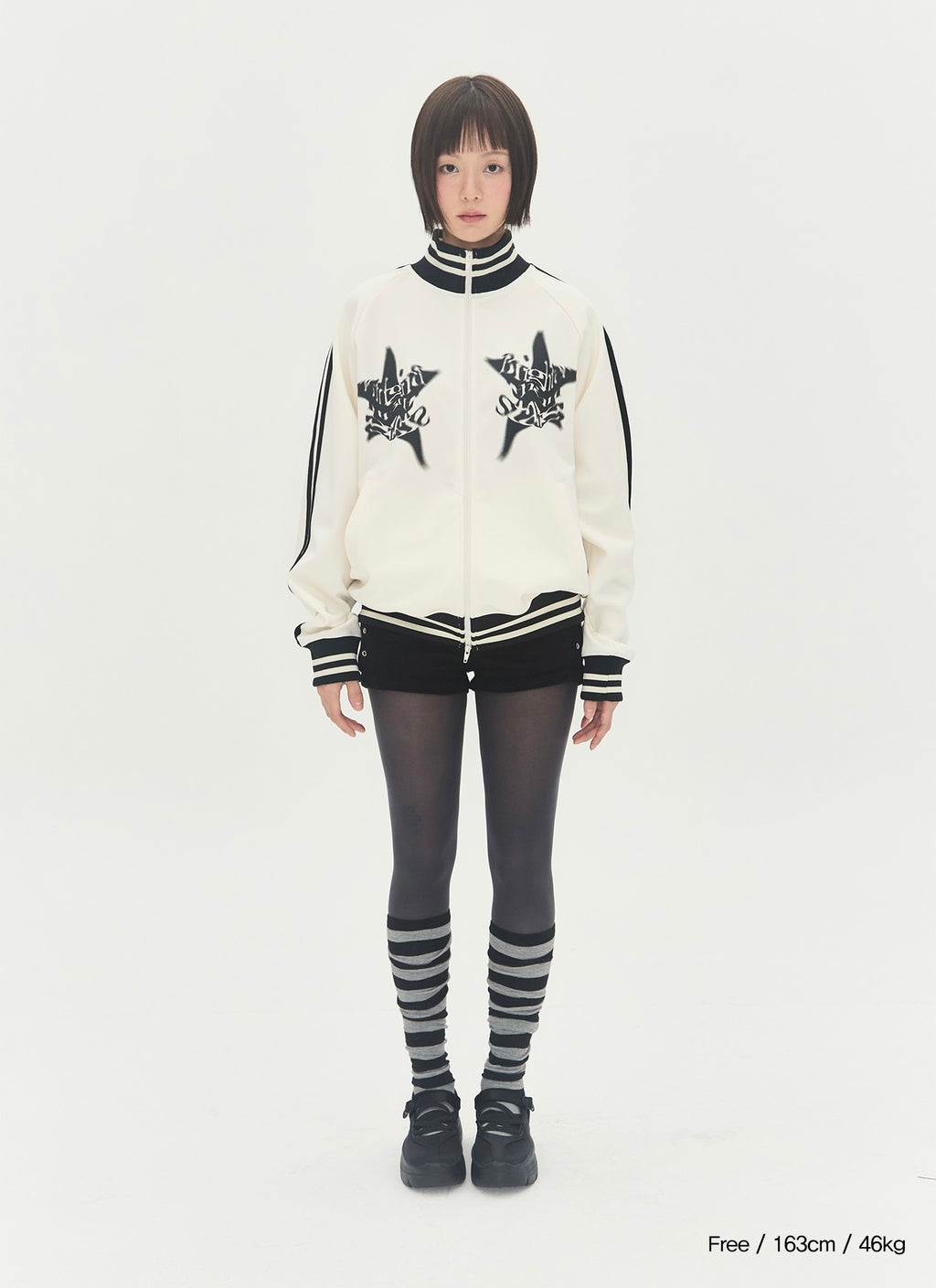 BYEOLBODA GEUDAE TRACK TOP [CREAM]