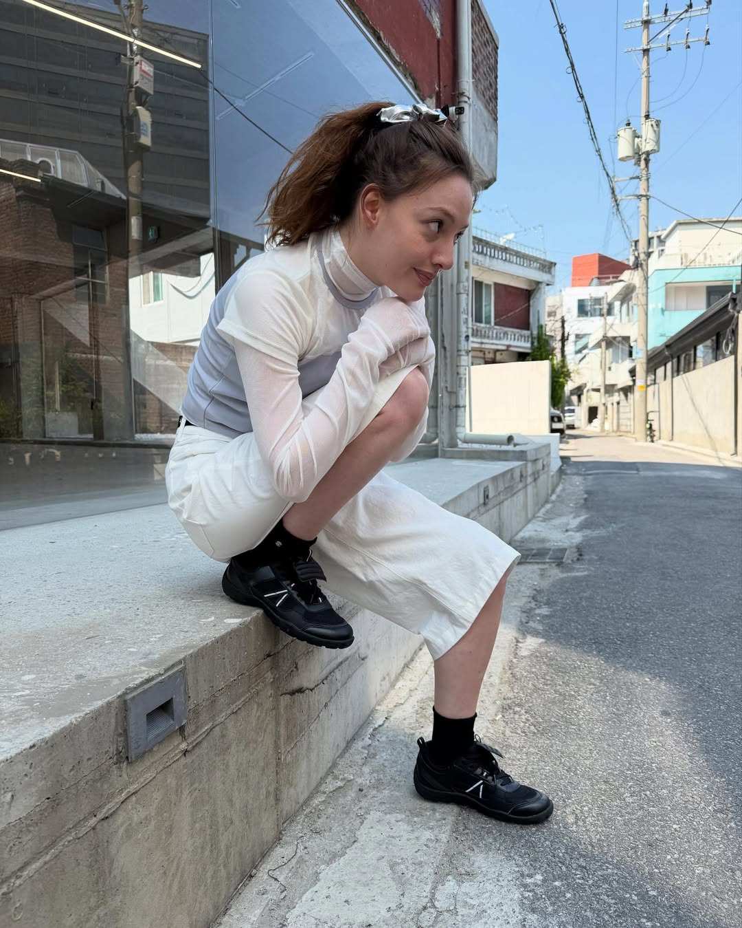 OTZ FLAP SNEAKERS / BLACK