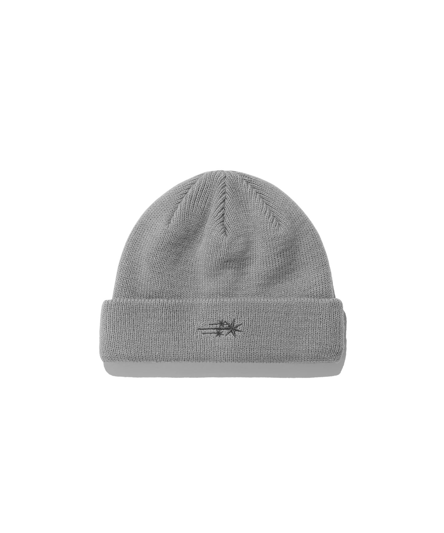 niceghostclub 3Star Logo Beanie - grey