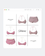 [iceblink] Pinky Mousse Bikini Set