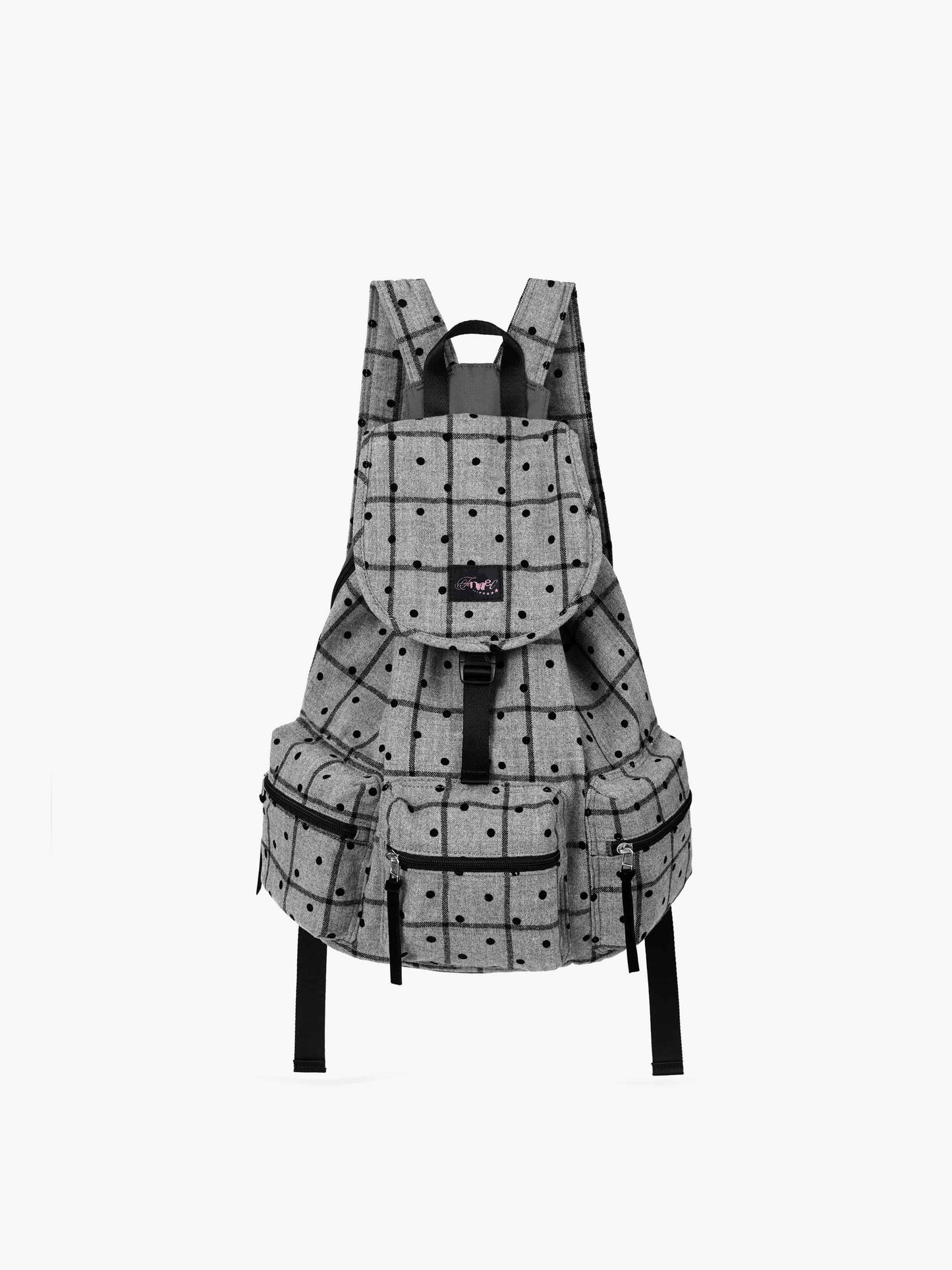 BERRY POCKET BACKPACK LARGE - DOT GREY