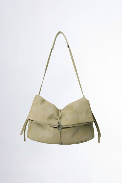 Sculptor Folded Slouchy Bag Dirty Green