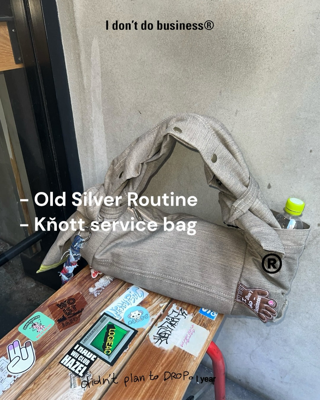 Handmade Knott Service Bag - 3colors