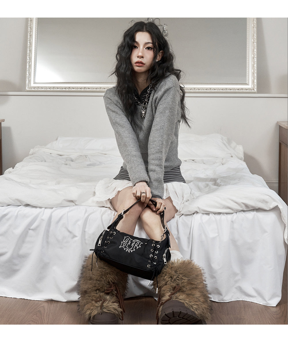 Glow Corset Bag_BLACK