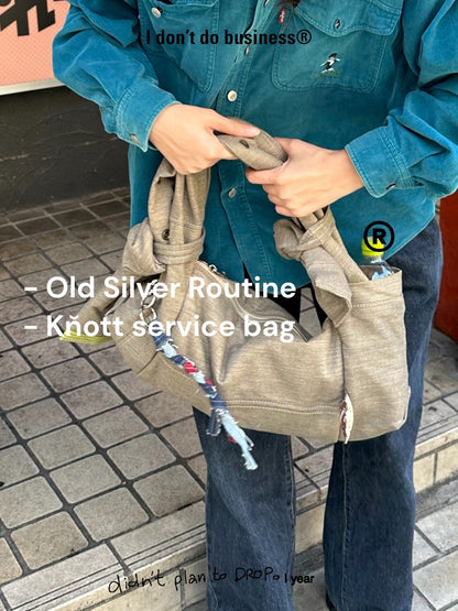 Handmade Knott Service Bag - 3colors