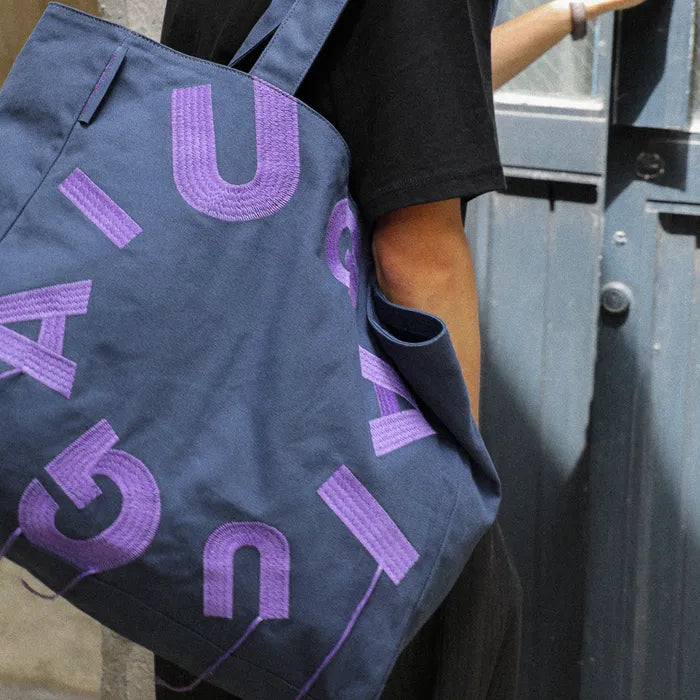IUGA Big Shopper Bag (Navy)