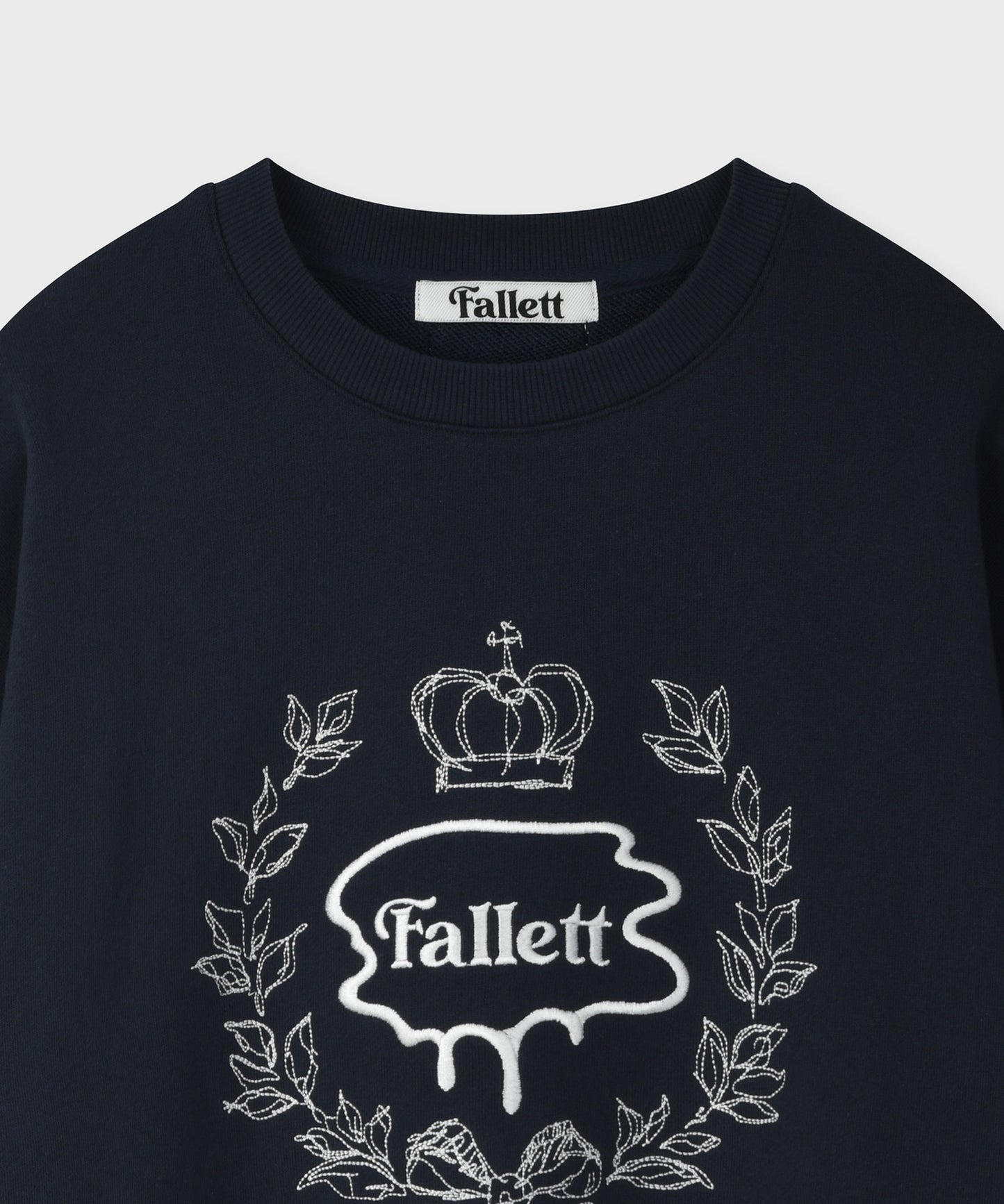 Fallett Classic Ivy League Sweatshirt / navy