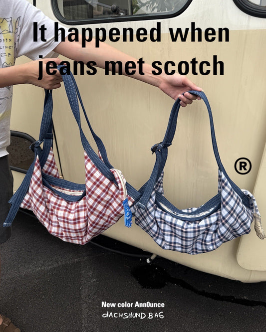 𝑯𝒐𝒍𝒊𝒅𝒂𝒚 𝑺𝑨𝑳𝑬 [香港現貨✨] [官方代理] Dachshund Bag - Jeans Collection