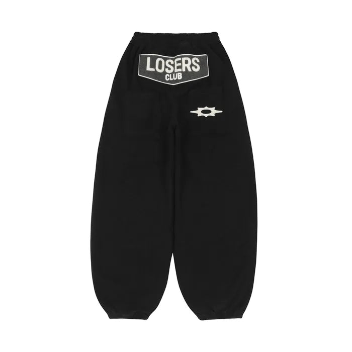 LSC Star Stud Wide Fleece Pants Black