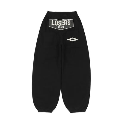 LSC Star Stud Wide Fleece Pants Black