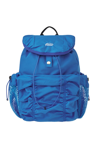 emis Shirring Backpack / Blue