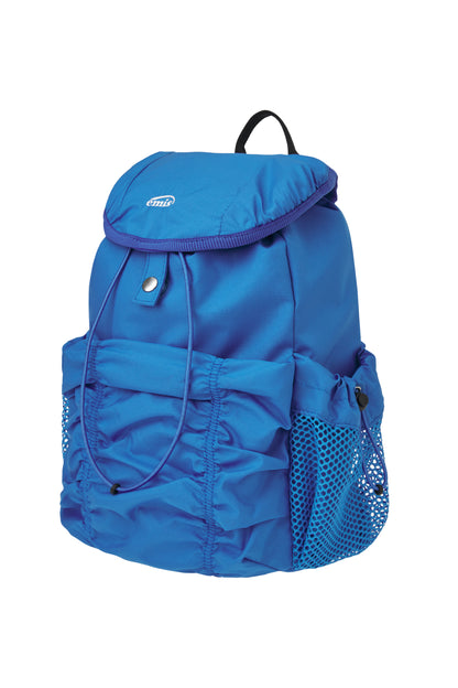 emis Shirring Backpack / Blue