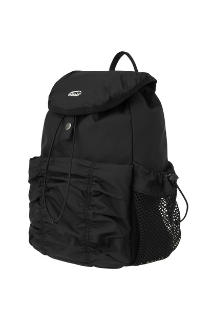 emis Shirring Backpack / Black