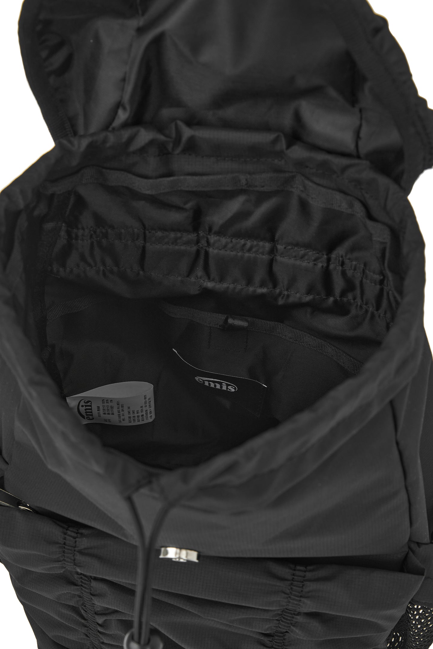 emis Shirring Backpack / Black