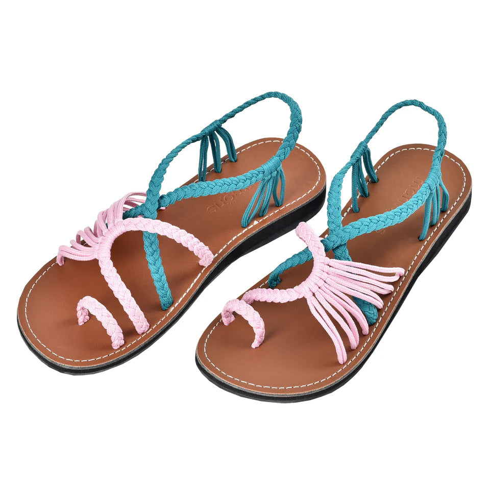 [handmade] "EXPLORE" SANDALS 編織涼鞋 - 8colors (pattern)