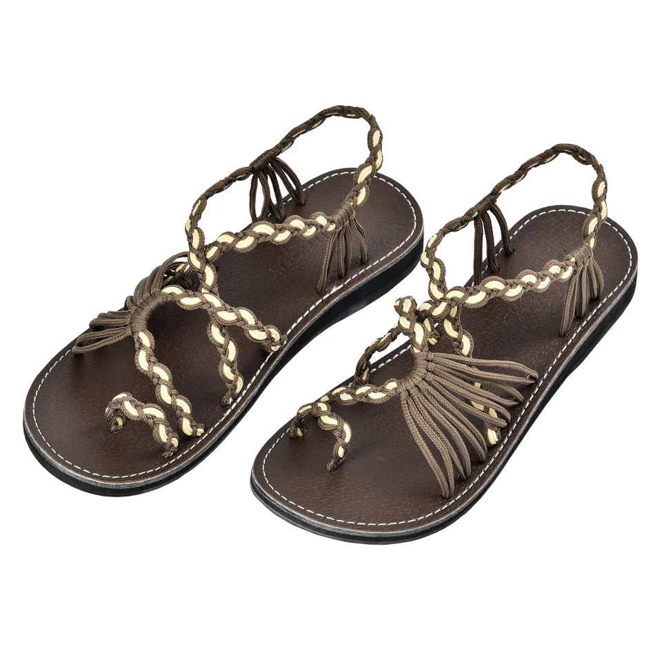 [handmade] "EXPLORE" SANDALS 編織涼鞋 - 8colors (pattern)