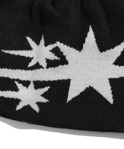 niceghostclub 3Star Beanie - black