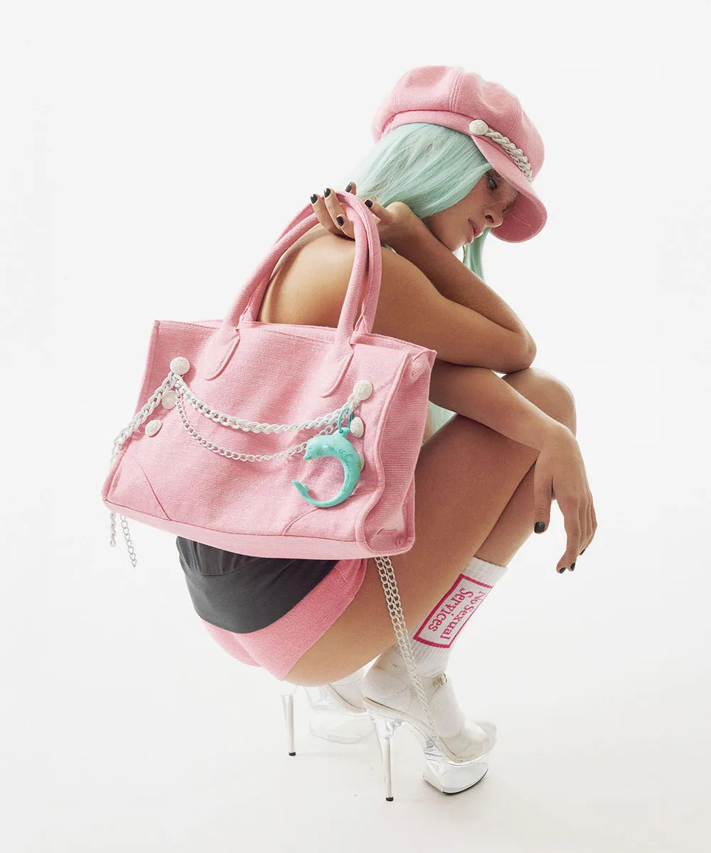 [SCULPTOR] CHAIN TERRY BAG_2 COLORS