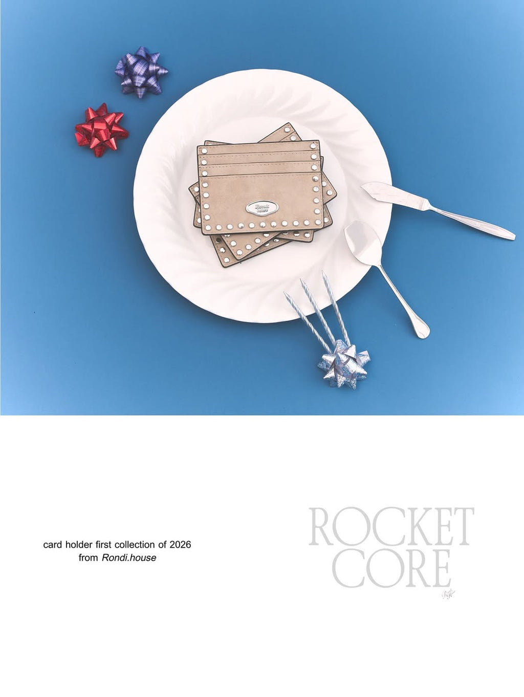 [官方代理] Rondi House Rocket Core Card Wallet - 6colors