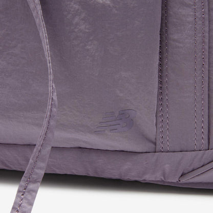 NB New Balance Glossy Ribbon Duffle Bag / violet