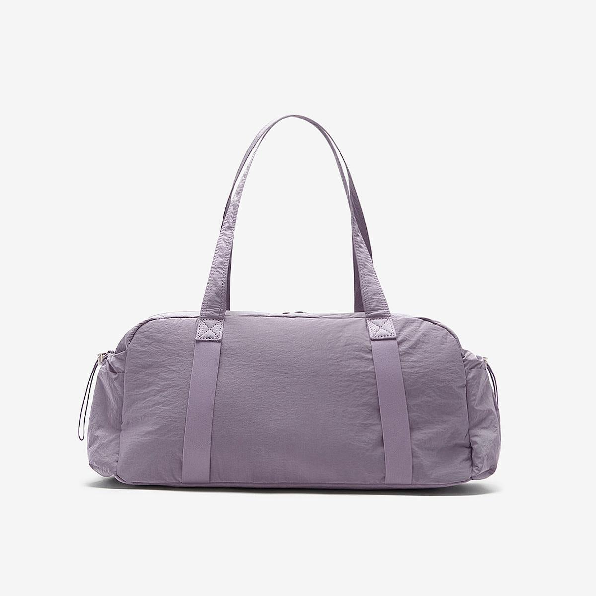 NB New Balance Glossy Ribbon Duffle Bag / violet