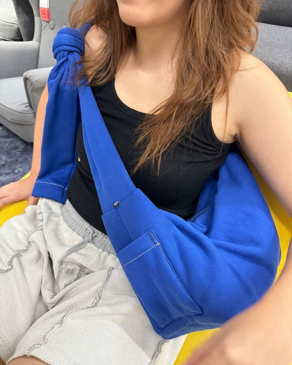 [官方代理💣] KENTNEEY 3-WAY SWEATER DAILY WINDY BAG - DUSTY BLUE