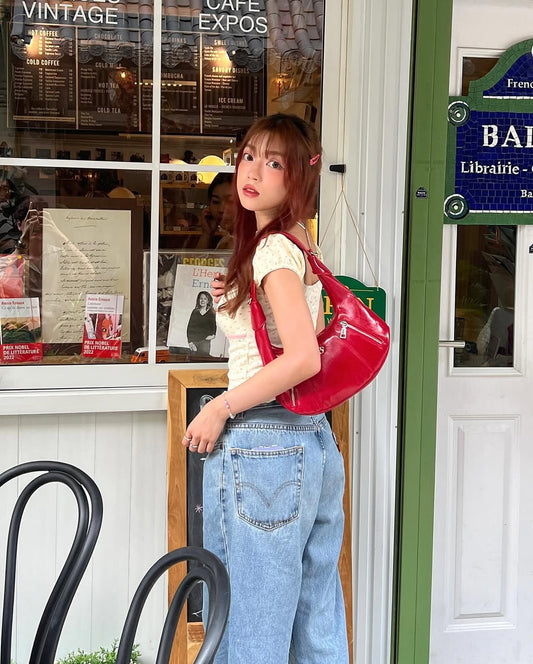 [SALE~13.01] Zoey Shoulder Bag - red