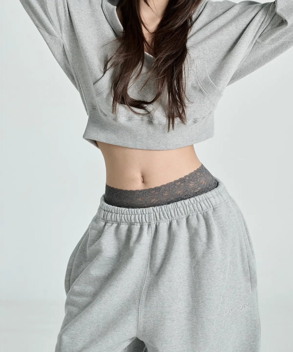 [ODOR] MOLLY V-NECK HOODLE - LOOSE VER_4 COLORS