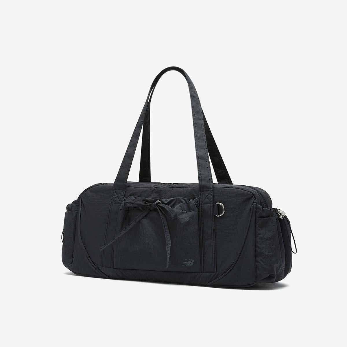 NB New Balance Glossy Ribbon Duffle Bag / Black