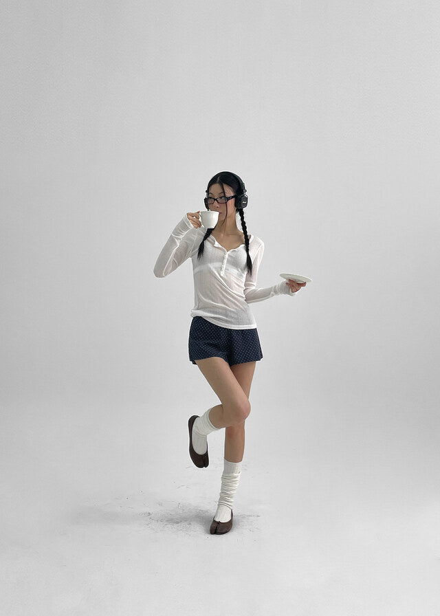 [韓國製造🇰🇷] Dot Banding Shorts / 2colors